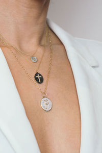 Medium Oval Signet Necklace