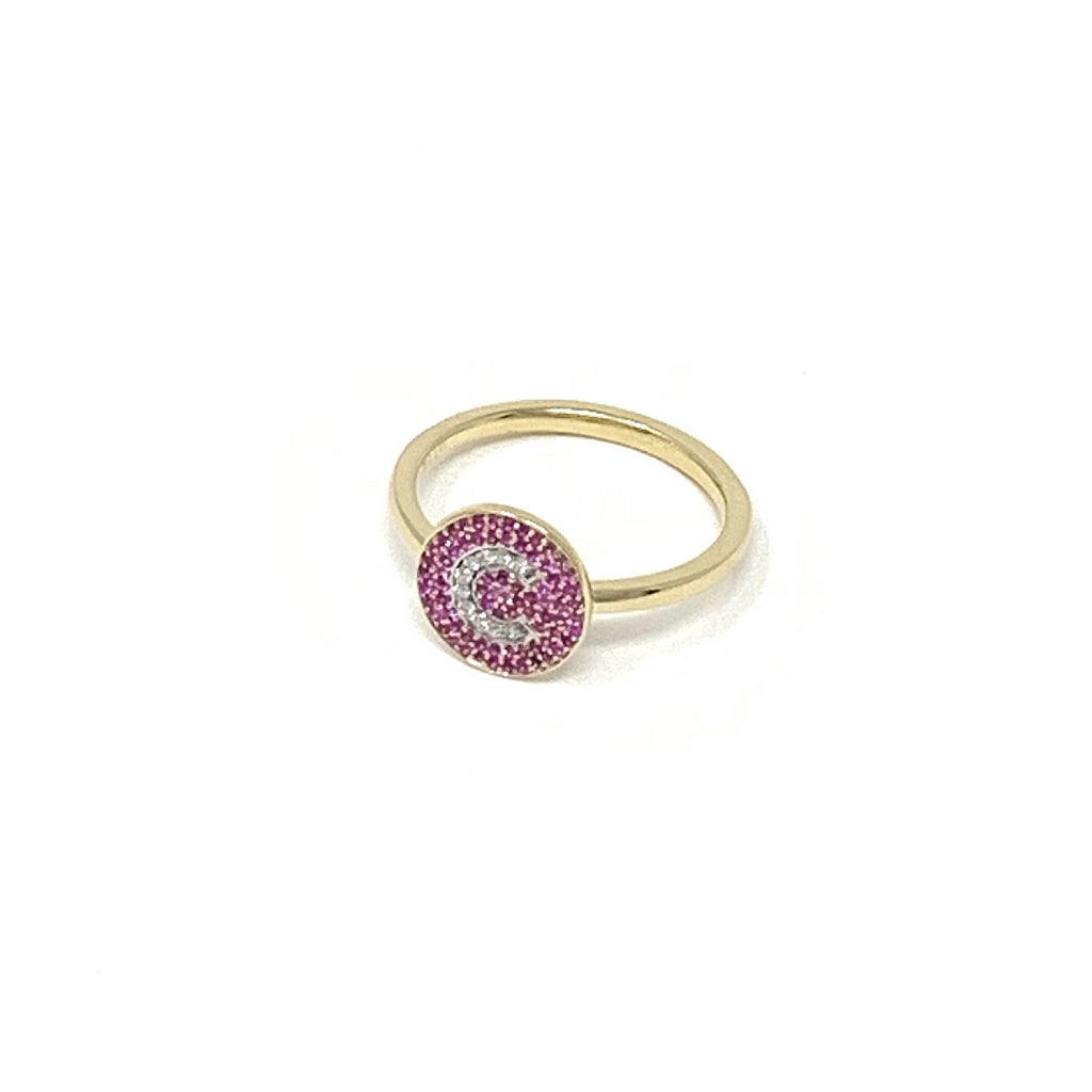 Mini Round Stack Signet Ring – mariachristofilis