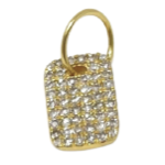 Load image into Gallery viewer, Pave Diamond Mini Charms