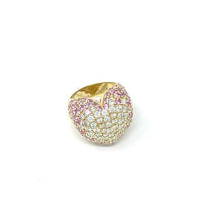 Puff Heart Ring