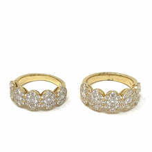 Load image into Gallery viewer, Large Pave Cluster Oval Ring