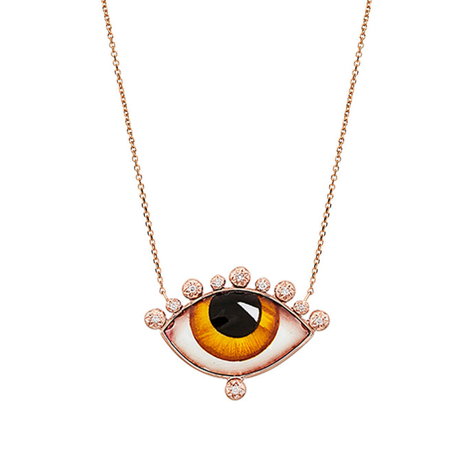 RUSSE GRAND AMBRE DIAMOND NECKLACE