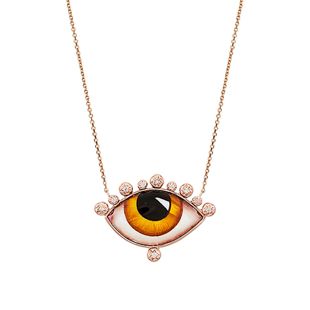 RUSSE GRAND AMBRE DIAMOND NECKLACE
